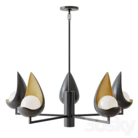 Ren light chandelier by mcdennon for fredrick ramond